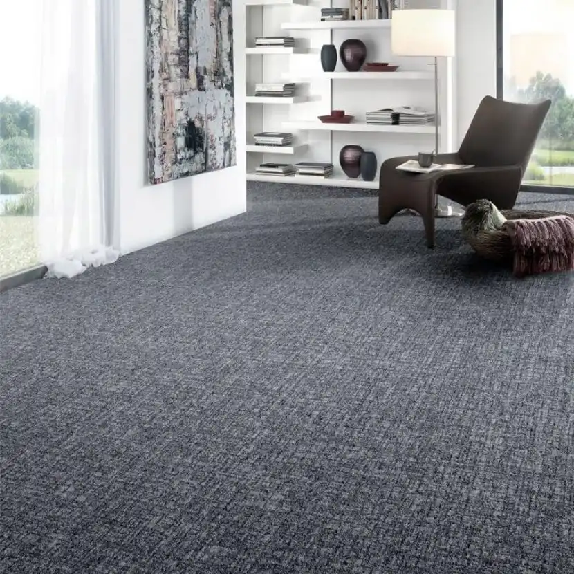 Office carpet tile installation